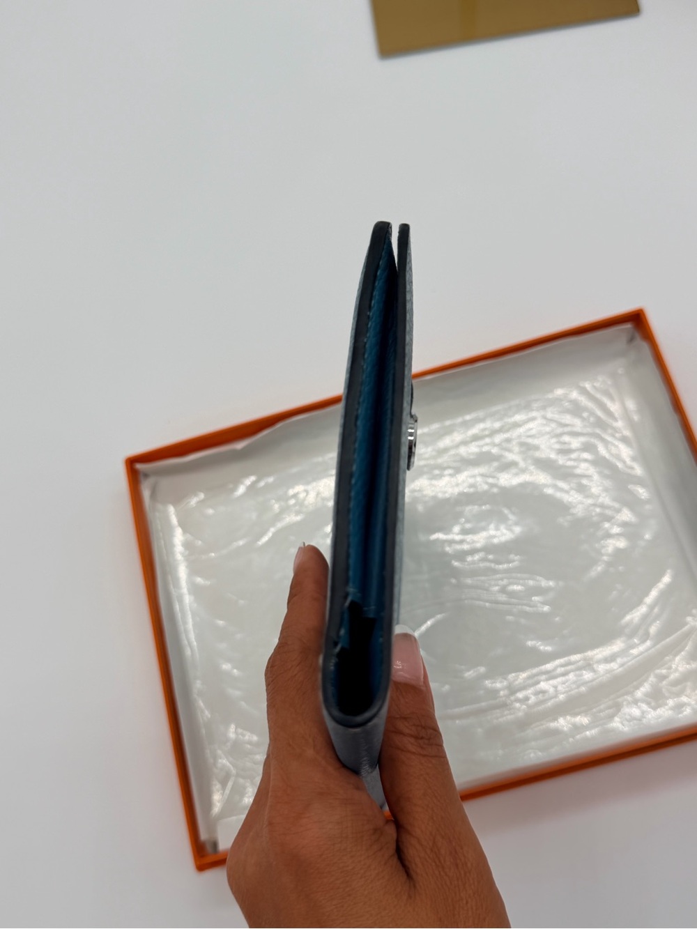 Hermes Dugon Blue Wallet💝💝💝 - Picture 4 of 9